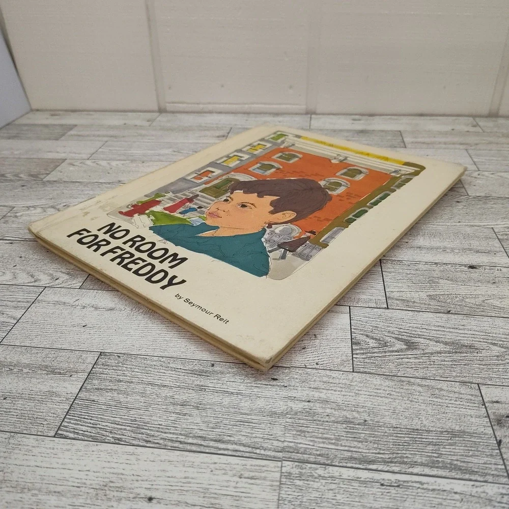 No Room For Freddy by Seymour Reit Kids Hardcover 1970 Vtg Retro‎ Book Ex-Lib